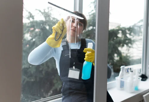 Nettoyage de vitres intérieures et extérieures à Raveau